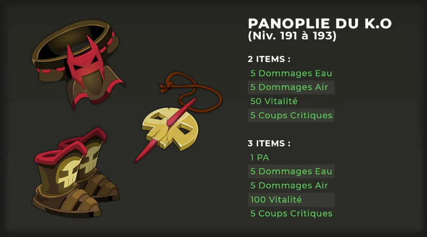 dofus touch 1.54 stuffs equipements panoplies objets items youtube blaze elisments