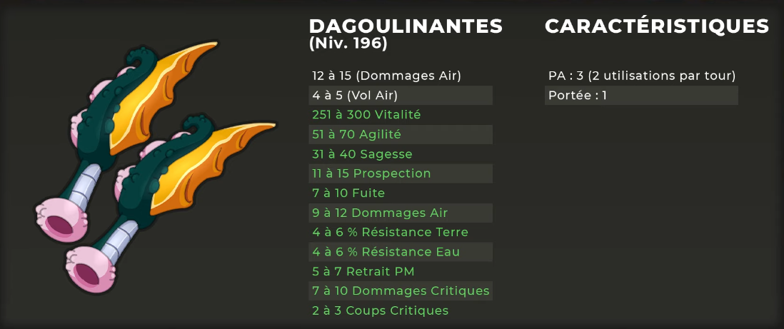 dofus touch 1.54 stuffs equipements panoplies objets items youtube blaze elisments