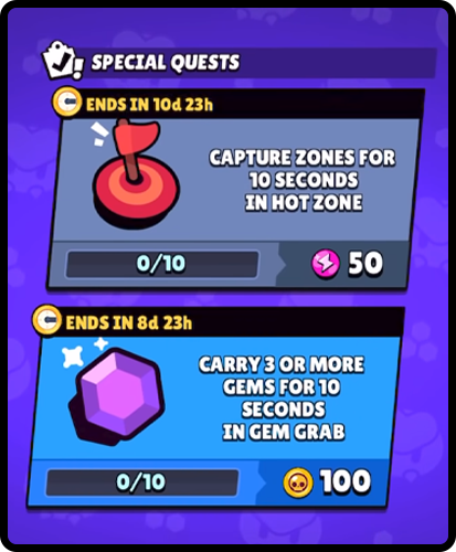 nouvelles récompenses de quête Brawl talk brawlstars