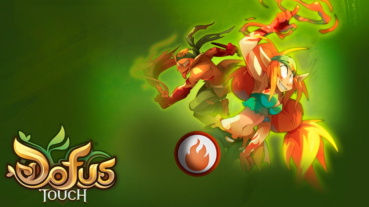 DOFUS Touch : Guide et stuff du Sacrieur Feu, dofusbook