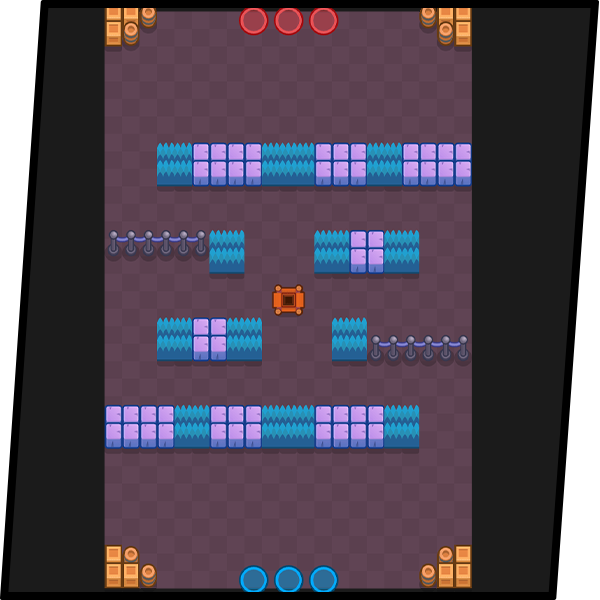 Brawl Stars, astuces et techniques en Razzia de Gemmes Gamosaurus
