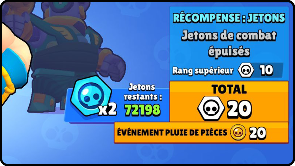 pluie de pièces brawl stars