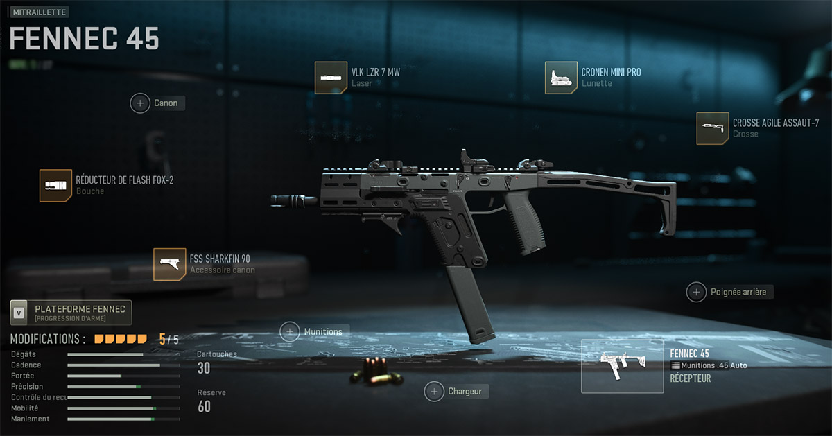 cod-mw2-modern-warfare-2-call-of-duty-fennec-45-build-accessoires-loadout-meilleures-armes-vignette