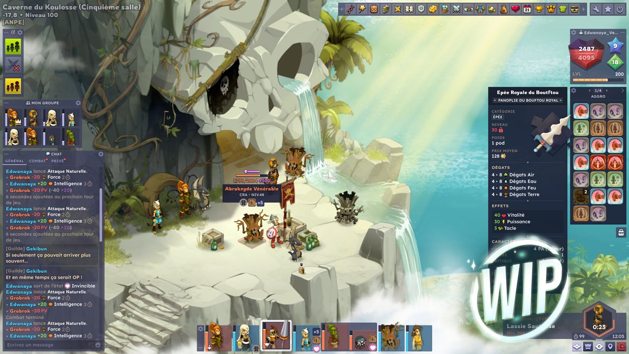 dofus 2 unity new interfaces