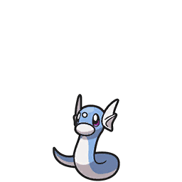 Arwork de Minidraco dans Pokémon Écarlate et Violet