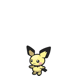 Arwork de Pichu dans Pokémon Écarlate et Violet