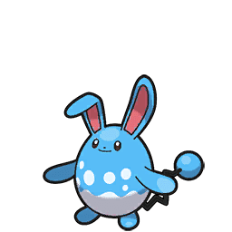 Arwork de Azumarill dans Pokémon Écarlate et Violet