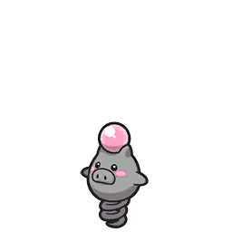 Arwork de Spoink dans Pokémon Écarlate et Violet