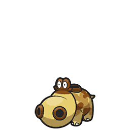 Arwork de Hippopotas dans Pokémon Écarlate et Violet