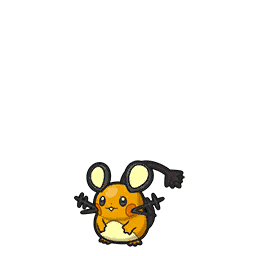 Arwork de Dedenne dans Pokémon Écarlate et Violet