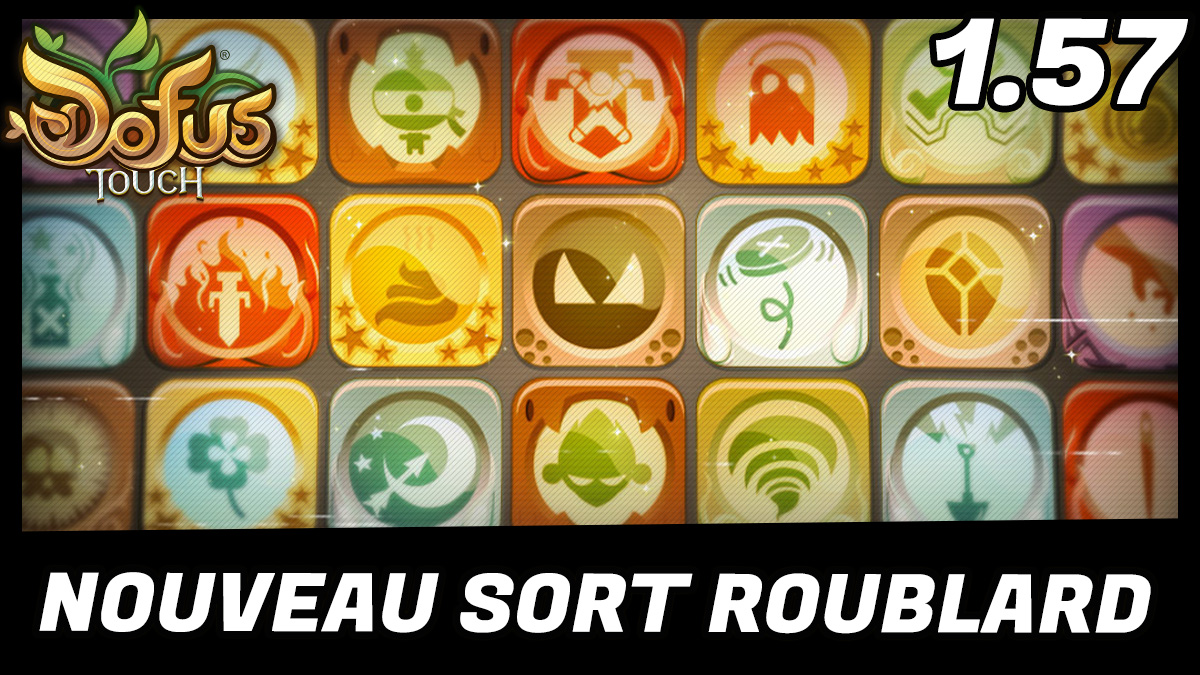 equilibrages Sort dofus touch 1.57
