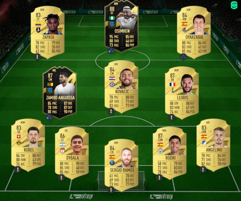 fifa-23-FUT-DCE-SBC-choix-mid-prime-wc-88+-cartes-pas-chère-solution-1