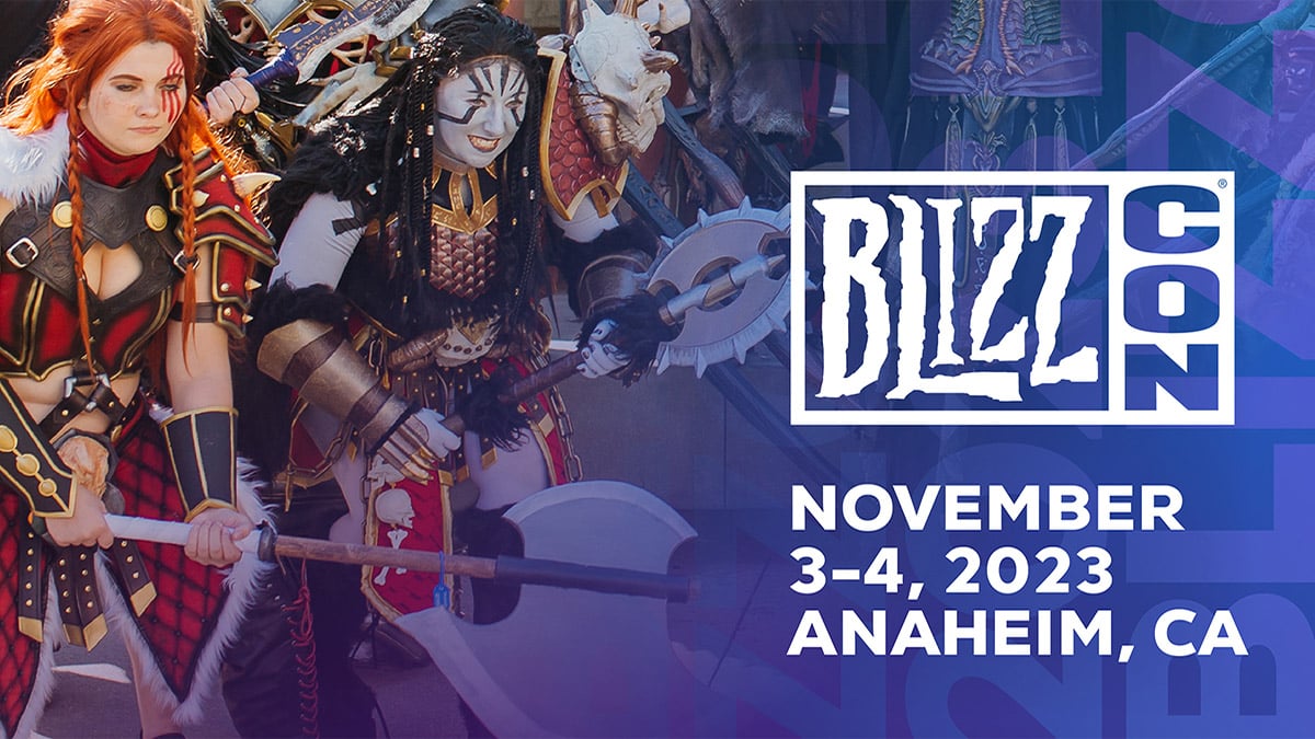 Les dates de la BlizzCon 2023 Gamosaurus