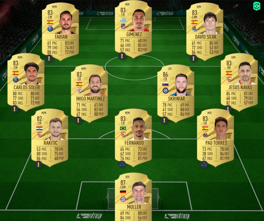 fifa-23-FUT-DCE-SBC-renfort-tots-la-liga-solution-pas-cher-1