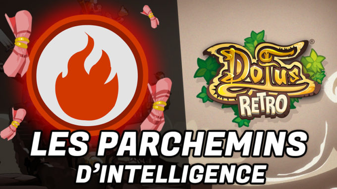 miniature parchemin d'intelligence dofus retro