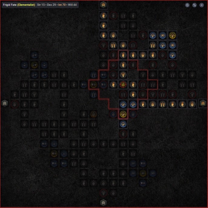 Diablo 4, Build du Sorcier Éclats de glace