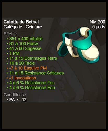 culotte bethel dofus touch