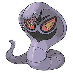 Arwork de Arbok dans Pokémon Écarlate et Violet