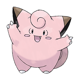 Arwork de Mélofée dans Pokémon Écarlate et Violet
