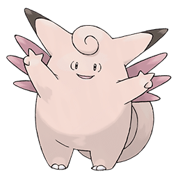 Arwork de Mélodelfe dans Pokémon Écarlate et Violet