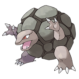 Arwork de Grolem dans Pokémon Écarlate et Violet