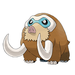 Arwork de Mammochon dans Pokémon Écarlate et Violet