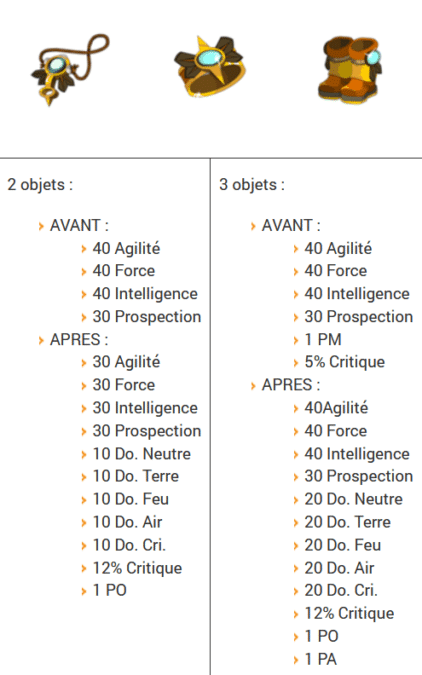 dofus 2.70 modifications résumé mise à jour