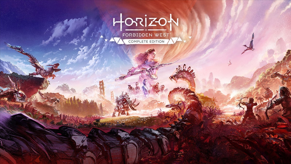 L'édition complète d'Horizon Forbidden West sort sur deux disques