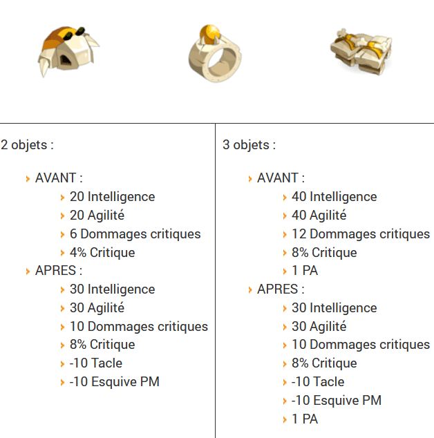 dofus 2.70 modifications résumé mise à jour