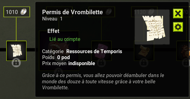 Dofus Osatopia 2 : Obtenir la Vrombilette sur Temporis 8