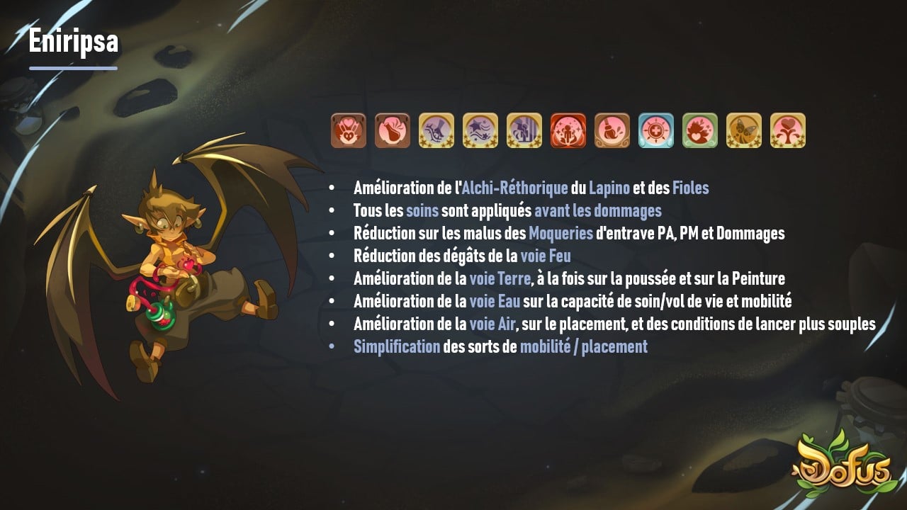 dofus 2.70 class changes