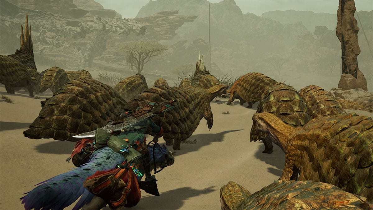 Monster Hunter Wilds arrivera en 2025 Gamosaurus