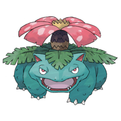 Arwork de Florizarre dans Pokémon Écarlate et Violet