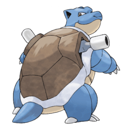 Arwork de Tortank dans Pokémon Écarlate et Violet