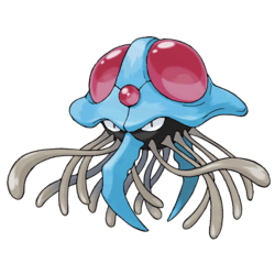 Arwork de Tentacruel dans Pokémon Écarlate et Violet