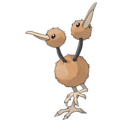 Arwork de Doduo dans Pokémon Écarlate et Violet