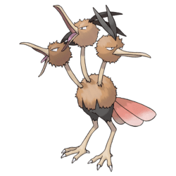 Arwork de Dodrio dans Pokémon Écarlate et Violet