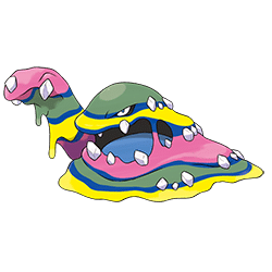 Arwork de Grotadmorv dans Pokémon Écarlate et Violet