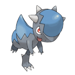 Arwork de Kranidos dans Pokémon Écarlate et Violet
