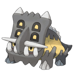 Arwork de Bastiodon dans Pokémon Écarlate et Violet