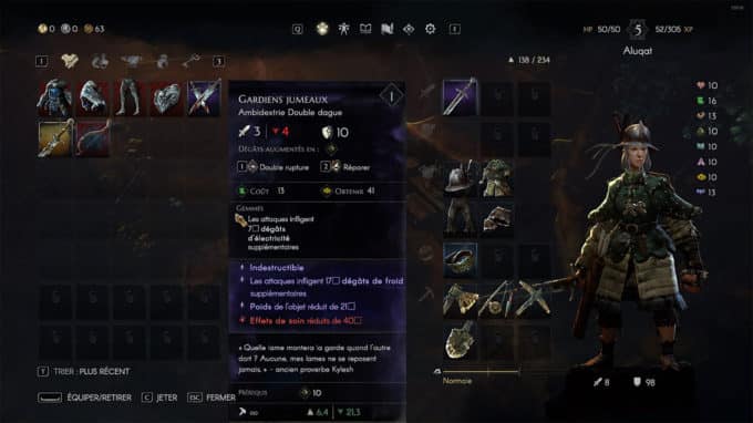 no-rest-for-the-wicked-comment-enchanter-son-equipement-rarete-rare-infeste-legendaire