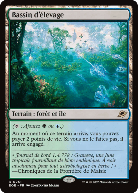 Bassin d'élevage