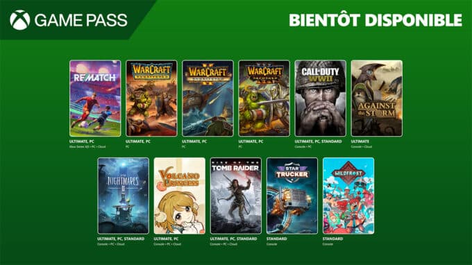 Game Pass juin 2025 deuxième partie