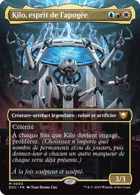Kilo, esprit de l'apogée