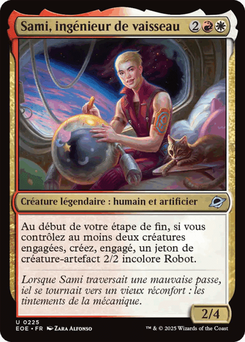 Sami, ingénieur de vaisseau