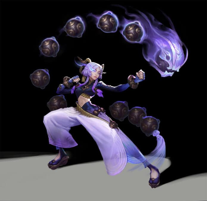 Concept art de Yunara