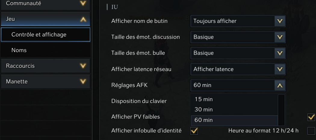 Comment changer le temps AFK sur Lost Ark.