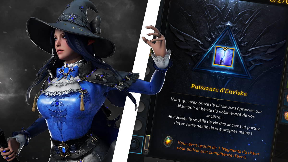 comment debloquer deuxieme competence eveil awakening lost ark