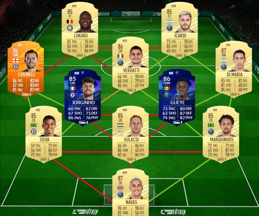 fifa-21-fut-DCE-event-fut-Federico-Chiesa-Defi-TOTS-Communaute-solution-2