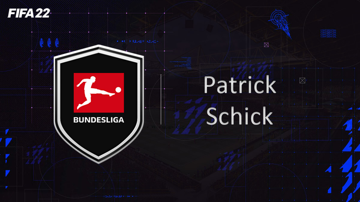 fifa-22-FUT-DCE-SBC-solution-POTM-Bundesliga-Patrick-Schick-soluce-pas-cher-cartes-vignette